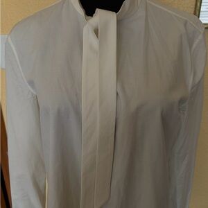 COACH WOMEN'S LONG SLEEVED WHITE SHIRT SIZE 6